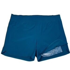 Pearl Izumi Prospect 2-in-1 Shorts with Liner Chamois Women XXL Blue Cycling Gym